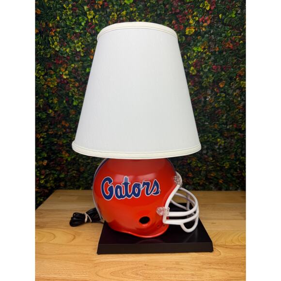 Florida Gators NCAA Full Size Helmet Wincraft Man Cave Lamp Orange Blue (TESTED) - Picture 6 of 10